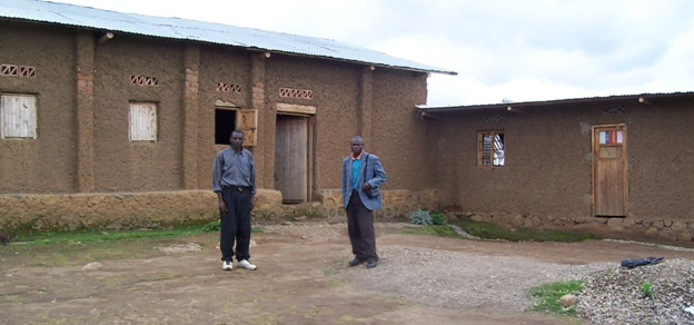 The church building and the house planned for children compassion project.